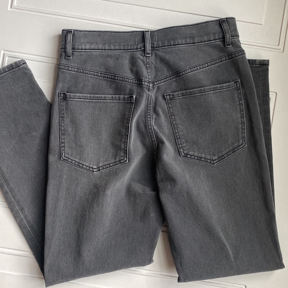 NWT Express Super High Waisted Black Beaded Side Slim Jeans 6R - Picture 10 of 10